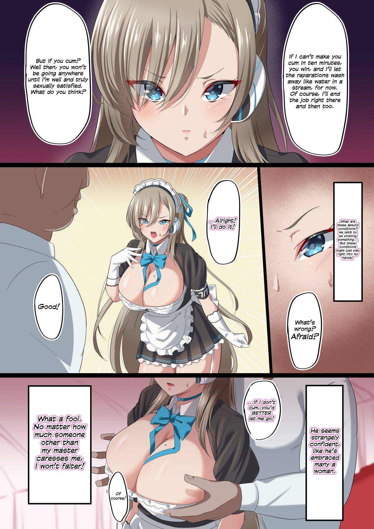 Hentai Manga Comic-My Girlfriend Was Turned Into a Sex Maid For My Creepy Boss-Read-6